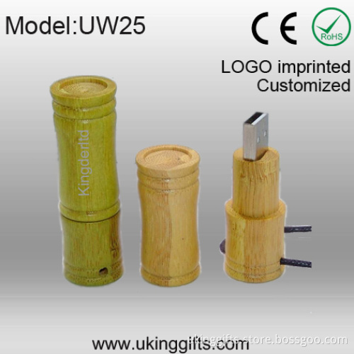 Gifts Bamboo USB Flash Disk with USB 2.0 Pen Drive